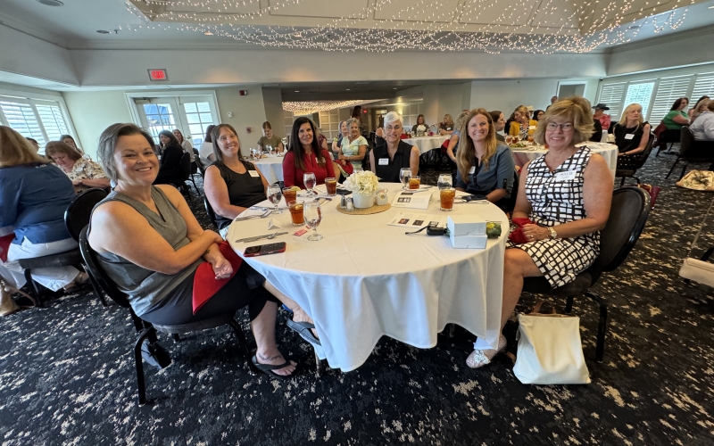 August Networking Table