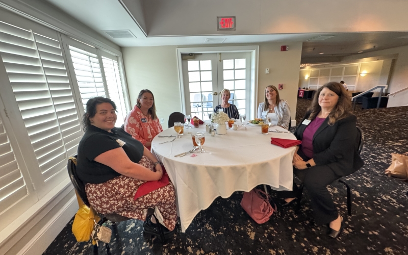 August Networking Table