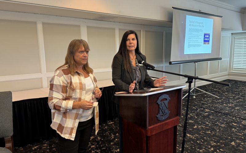 Members: Michelle Smith and Tammy Schuler Talking about the 2026 Appreciation Event