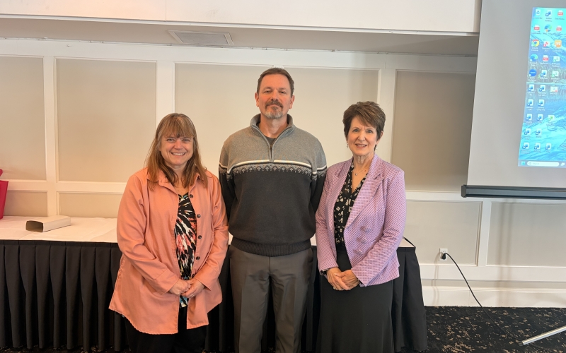 January Speaker: Dr. Rick Liggett, DC, owner of Believe Chiro + Nutrition and President, Michelle Smith and past Secretary,  Alohana Jackson 