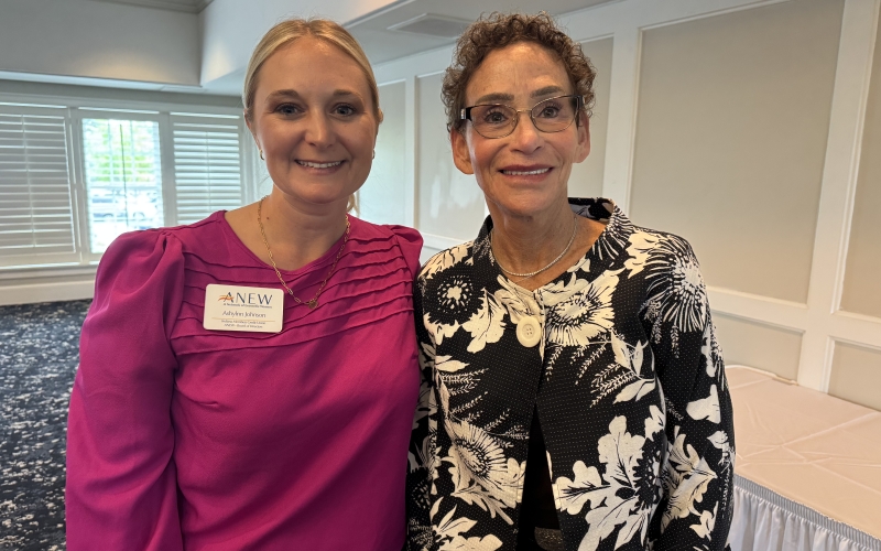 Member Ashlynn Johnson and Speaker Lisa Sief 