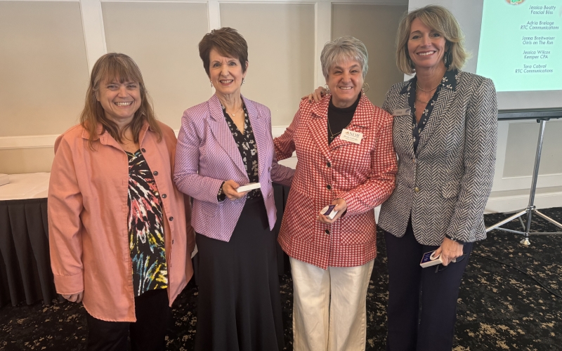 Recognition for Board Service:  Alohana Jackson,  Rhoda Mattingly, and Jackie Russell