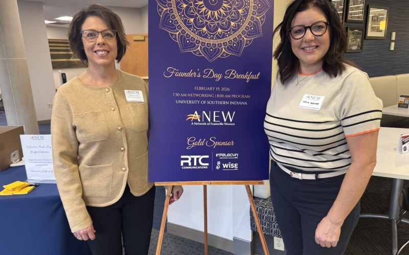 Gold Sponsors RTC Communications: Adria Brelage and Bobbi Cornelius