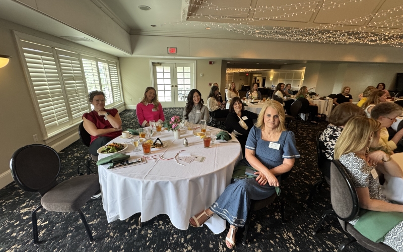 April Networking Table