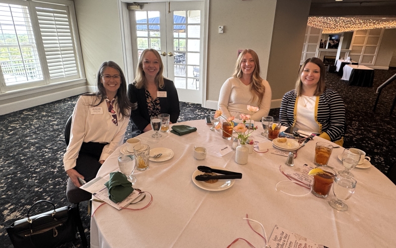 April Networking Table