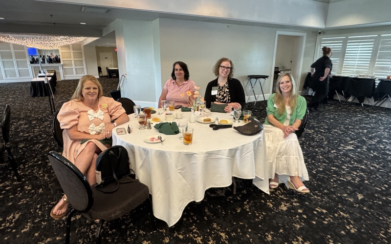 April Networking Table