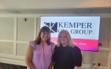 President Michelle Smith and Speaker Tara Blazina