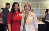 Member Tammy Schuler with guest Ravonda Murphy