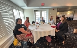 August Networking Table