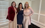 Speaker Sherrie English with Lindsay Charles and Tammy Schuler